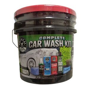 Chemical Guys Complete Exterior & Interior Auto Wash Bucket Kit, 11 Piece
